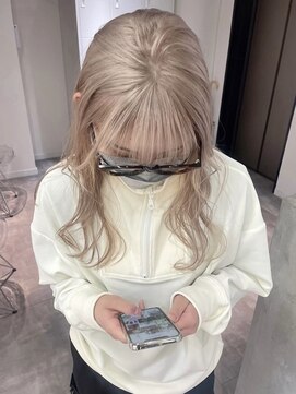 ペレ アネックス 大阪梅田茶屋町店(PELE ANNEX) 着物ヘア/ダークアッシュ/ミディアムレイヤーカット/梅田