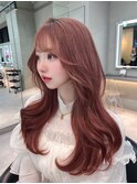 イメチェンヘアスタイル小顔に見せるヘアココアベージュ