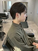サイクル(CYCLE)&nbsp;[MEN’S HAIR/サーフカール/刈り上げセンターパート/伊勢崎]