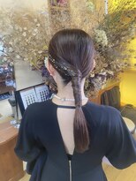 カスミ 霞(KASUMI) お呼ばれヘアセット Special Occasion Hair Set