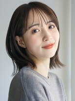 ガーデンヨコハマエスト(GARDEN YOKOHAMA est)&nbsp;似合わせカット　外はねボブ　レイヤーカット　大人ヘア