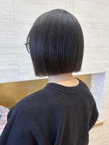 リング ヘアーハウス(ring Hair Haus) まとまり抜群◎切りっぱなしボブ