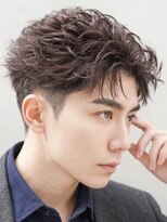 メンズフィール 南森町(MENS FEEL)&nbsp;◇刈り上げセンターパート/波巻きツイストスパイラル/南森町
