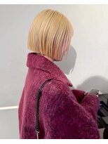 シーン バイ ラッド(SCENE by RAD)&nbsp;ナチュラルなくびれボブで魅せる大人可愛いヘアレイヤー艶感