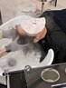 【新感覚・人気スチーム付き】美点ヘッドスパ+炭酸頭浸浴(ショート)