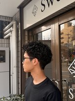 スウェル 押上店(Swell)&nbsp;リバースセンターパート/ニュアンスウルフ/ダウンバング/錦糸町