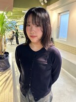 ハル ヘアスタジオ(haRu hair studio) アッシュベージュ×外はねレイヤー