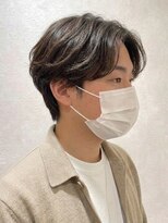 アッシュ 八王子みなみ野店(Ash)&nbsp;センターパート×フェザーパーマ　八王子みなみ野