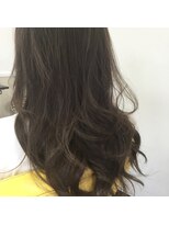 アミーバイオアシス(Amie by oasis)&nbsp;ゆるふわロングカール☆グレージュカラー