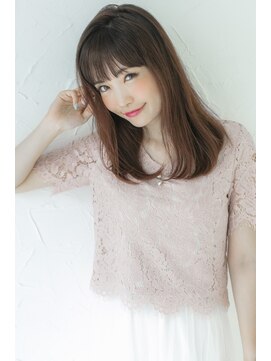 プライズ アイリス 池袋東口店(prize Iris) 大人かわいいガーリーワンカールロブasami【池袋・池袋東口店】