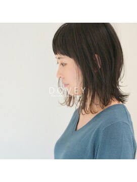 ダヴィ(DOVEY) 【DOVEY】外ハネと眉上バング。