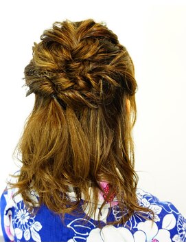 ナタリーアンドアローナ エーエス(Natalie&Arrowna AS) 【浴衣着付♪】流行りのオススメヘアアレンジ★