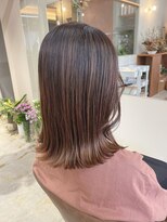 マロウ(mallow) 《花屋併設》ストレートロブ@20代30代40代@ボブ@韓国