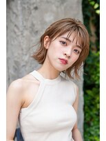 レニーバイエース(LANY by ACE)&nbsp;【LANY 横浜】タイトボブ×ブラウンベージュ