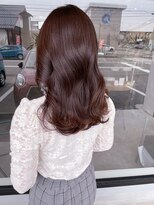 ナンバー(number+)&nbsp;20代30代40代ベージュ暖色系カラー大人ボブ透明感小顔