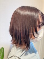 キー(KEY)&nbsp;ピンク髪のボブウルフ