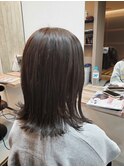 外ハネスタイル