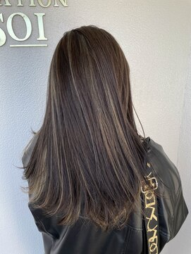 ヘアークリエイションソイ(HAIR CREATION SOI) ハイライト×フォギーグレージュ