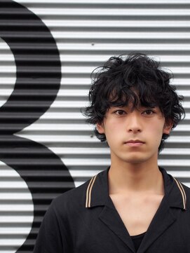 サン(3) 大人スパイラル　大人ウルフ　プードルパーマ　外国人風パーマ2