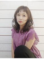 ラファンジュ ヘアー(Rohange hair) 【Rohange】シースルバング×くびれミディ