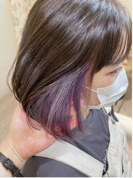 エミュー 湘南台店(emue) メルティカラー/似合わせカット/ウェーブミディアム/湘南台