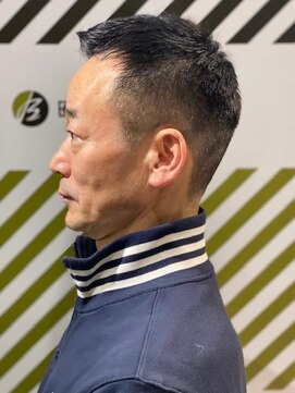 バーバーバー 四谷(BARBER-BAR) 大人カッコいい30代40代50代以上アップバンクショート