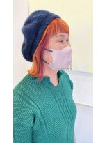 ヘアーサロン ウィッシュ(hair salon Wish)&nbsp;オレンジピンク