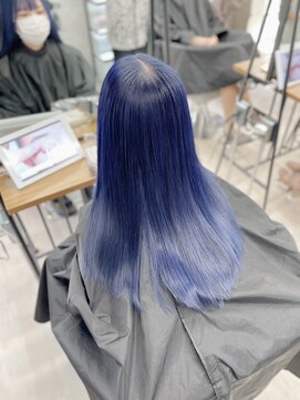 ジオ 国分寺(the O's) 斜めバング/シルキーベージュ/ブラントカット[国分寺駅]