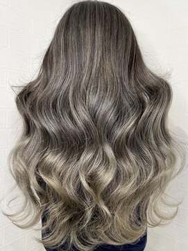 ユートピア(U topia) バレイヤージュ/シルバーカラー/ホワイトアッシュ