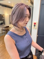 チックタック モーガン モデル(TICK-TOCK MORGAN Model)&nbsp;透明感パープルベージュ