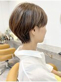 ★小顔くびれ丸み愛されショートボブ艶30代40代50代
