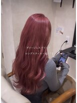 ヘアーメイク ブランニュー 東生駒店(hair make Brand new) ピンク女子急増中！ブリーチカラーで透明感UP↑