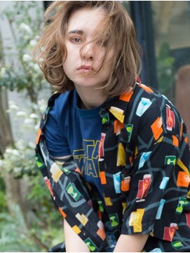 リブロ 三軒茶屋(LIBRO) ストリート系×レイヤーボブ