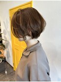 似合わせショートパーマ
