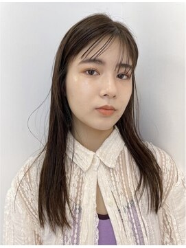 フィルムス 表参道(FILMS) くびれヘア/アプリコットオレンジ/髪質改善/縮毛矯正/表参道