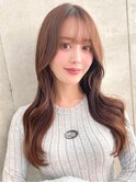 韓国レイヤー/韓国風/顔周り/髪質改善/黒髪/ブリーチなし 立川