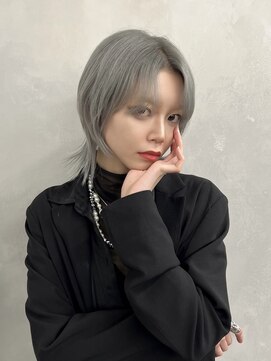 スノットバイガルテ(SNOT by GARTE) ウルフヘア/ウルフカット/ハイトーンカラー/デザインカラー