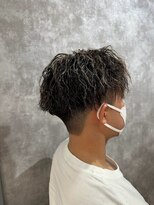 スピン 本八幡(SPIN)&nbsp;ベリーショート/ダークアッシュ/ニュアンスパーマ/韓国マッシュ