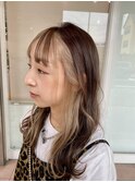 フェイスフレーミングインナーカラー:ヌーディベージュ