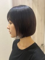 フルール(Fleur)&nbsp;30代髪型 ボブ 韓国風 ワンレン 暗髪