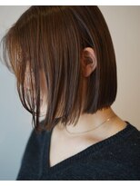 プレッジ(pledge) 髪が柔らかくみえるカラー×ボブ