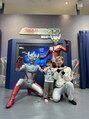 ヒロギンザバーバーショップ 大宮店(HIRO GINZA BARBER SHOP) ウルトラマンのイベントによくいきます ウルトラマンR/Bが大好き