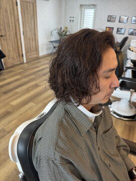 ティグレ(TIGRE) フェードカット＋パーマ