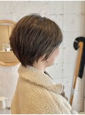 丸みショートボブ u