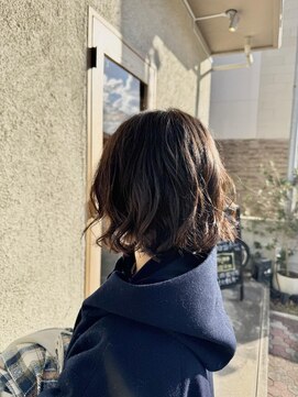 スーリール 姪浜店(Sourire) ボブパーマ