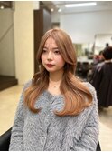 似合わせ2Way前髪&艶髪天使の艶カラー&レイヤースタイル
