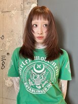 シリー(Silly)&nbsp;ブリーチなし春っぽブラウンとザクザクハイレイヤー