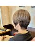 【平日限定☆白髪染め対応】カット＋透明感イルミナカラー（白髪染め）