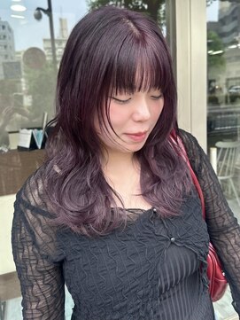 ミニム ヘアー(minim hair) 【minim×みく】カシスピンク