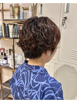 フェイス 石川町 (FACE) ショート×パーマ×マッシュショート×前髪あり×横浜